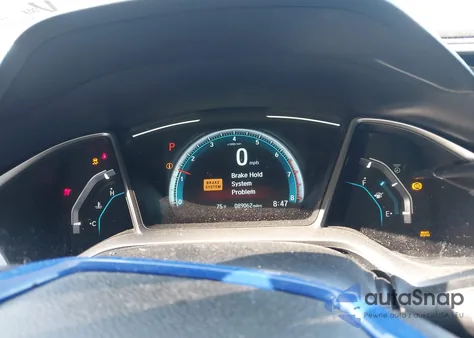 2017 Honda Civic Ex-L from USA, damaged, VIN 2HGFC1F76HH649337